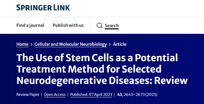 干細(xì)胞作為神經(jīng)退行性疾病的潛在治療方法之肌萎縮側(cè)索硬化篇 干細(xì)胞作為神經(jīng)退行性疾病的潛在治療方法之肌萎縮側(cè)索硬化篇