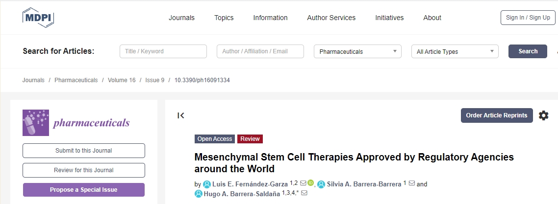 盤點：獲得世界各地監管機構批準的間充質干細胞療法有哪些