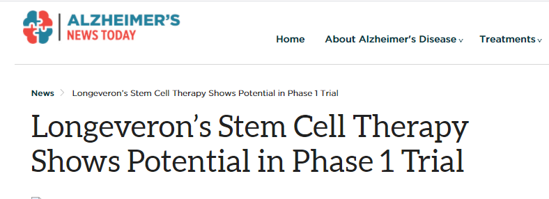 Longeveron 的干細胞療法在第一階段試驗中顯示出潛力 Longeveron 的干細胞療法在第一階段試驗中顯示出潛力