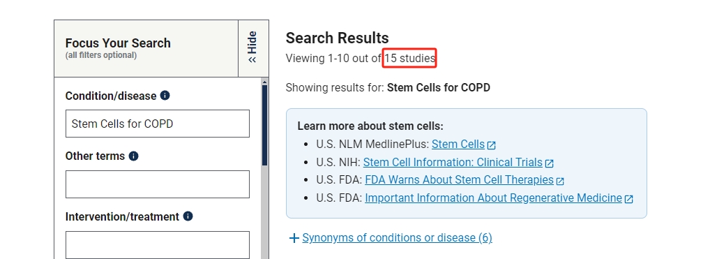 干細(xì)胞治療慢性阻塞性肺病的臨床研究進(jìn)展 干細(xì)胞治療慢性阻塞性肺病的臨床研究進(jìn)展