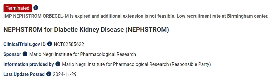 間充質(zhì)干細(xì)胞治療糖尿病腎病的安全性和初步療效 間充質(zhì)干細(xì)胞治療糖尿病腎病的安全性和初步療效