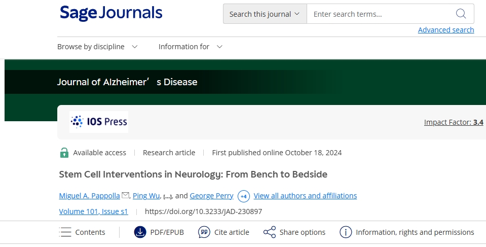 神經修復新紀元:干細胞的多靶點機制與六大神經系統疾病的臨床轉化進展 神經修復新紀元:干細胞的多靶點機制與六大神經系統疾病的臨床轉化進展
