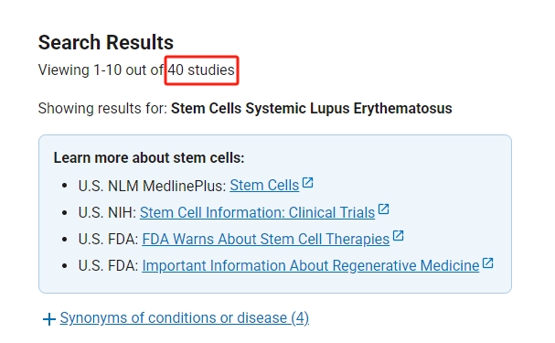 干細(xì)胞治療系統(tǒng)性紅斑狼瘡的臨床研究項(xiàng)目進(jìn)展 干細(xì)胞治療系統(tǒng)性紅斑狼瘡的臨床研究項(xiàng)目進(jìn)展